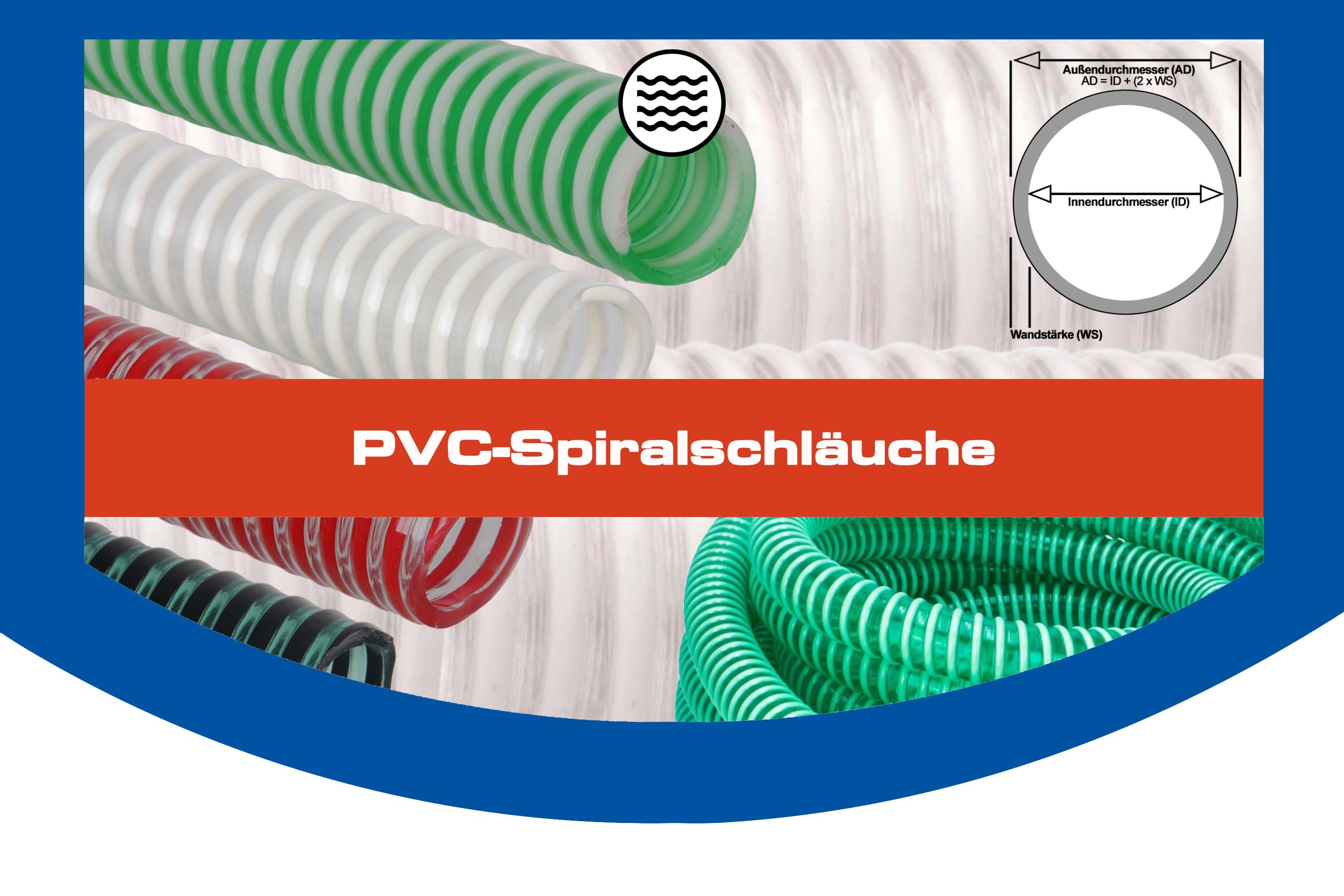 PVC-Spiralschläuche
