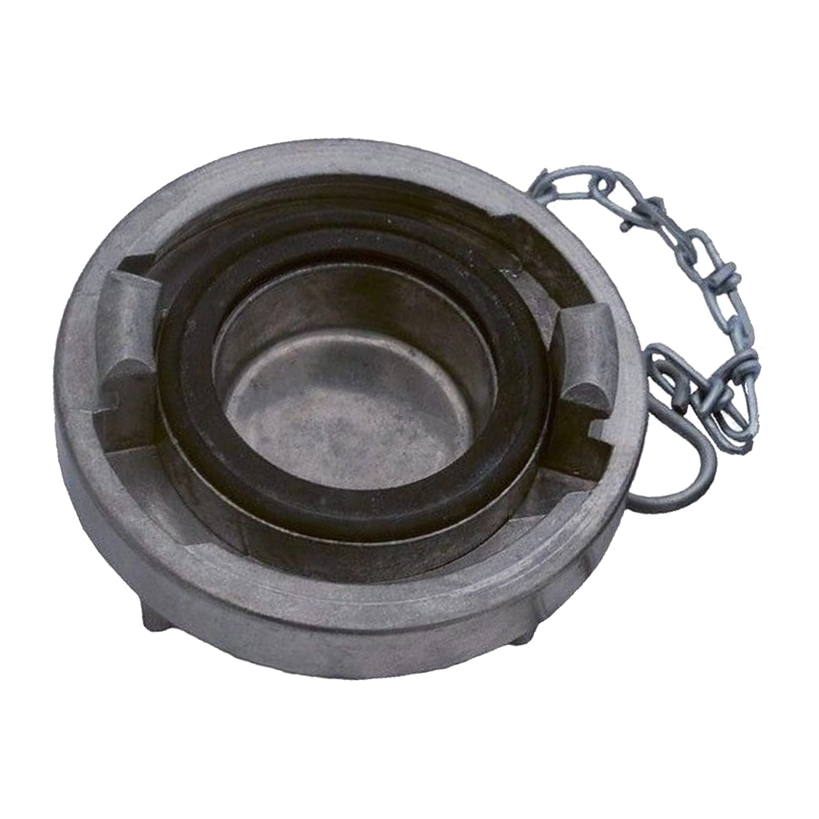 STORZ F DN 150 KA 160 Blindkupplung mit Kette Saug Bau Feuerwehr Schlauch Aluminium - PN 16 bar