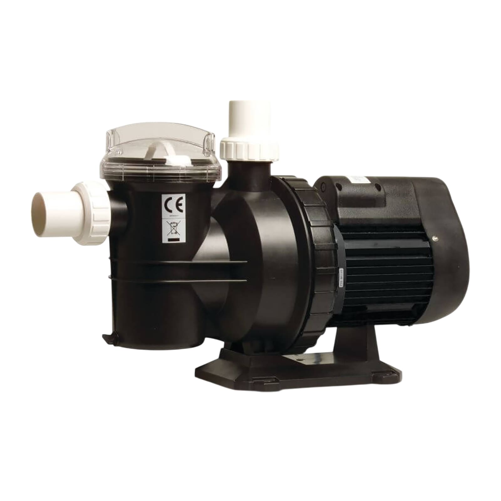 Schwimmbad Pool Pumpe SC100 4,7A 230VAC 50 mm 1 1/2" Anschluss Klebe Muffe schwarz