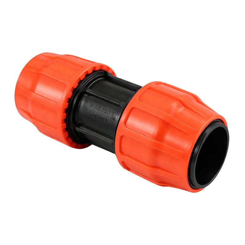 51 mm PE PP Fitting Layflat Klemm Verbinder Kupplung Flach Schlauch - PN 10 bar