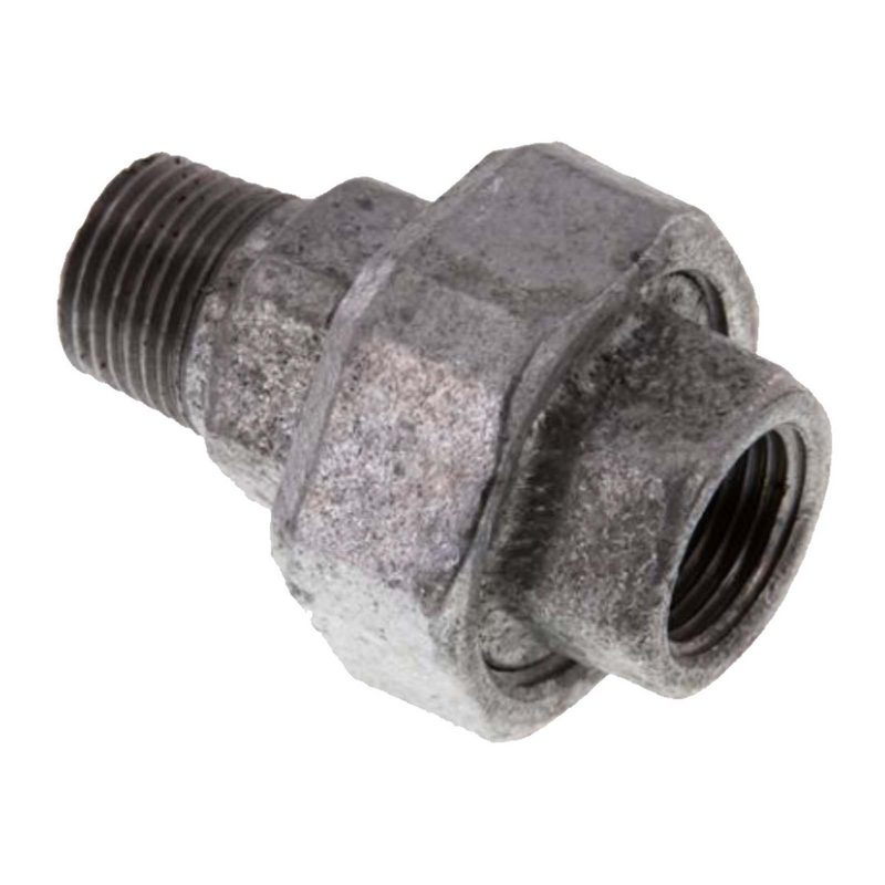 3" Gusseisen Temperguss Fitting Nr. 341 Verschraubung Innen x Außengewinde IG x AG DVGW konisch dichtend - PN 25 bar