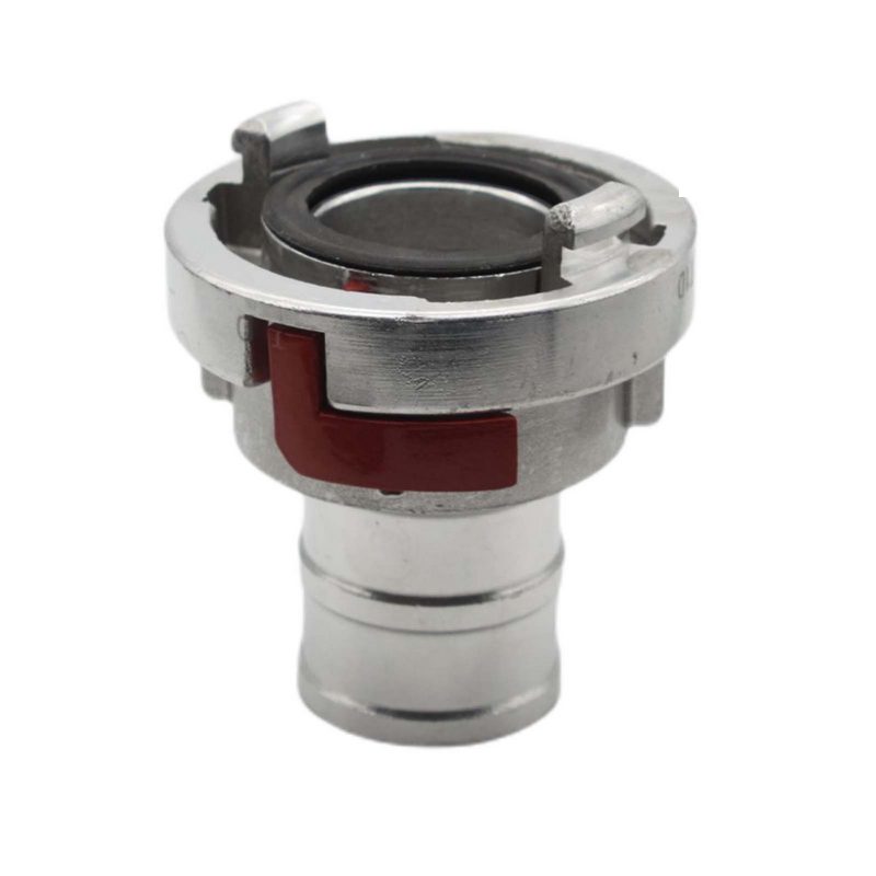 STORZ C DN 52 KA 66 Saug Druck Kupplung -> Stutzen Tülle 45 mm Bau Feuerwehr Schlauch Aluminium - PN 16 bar