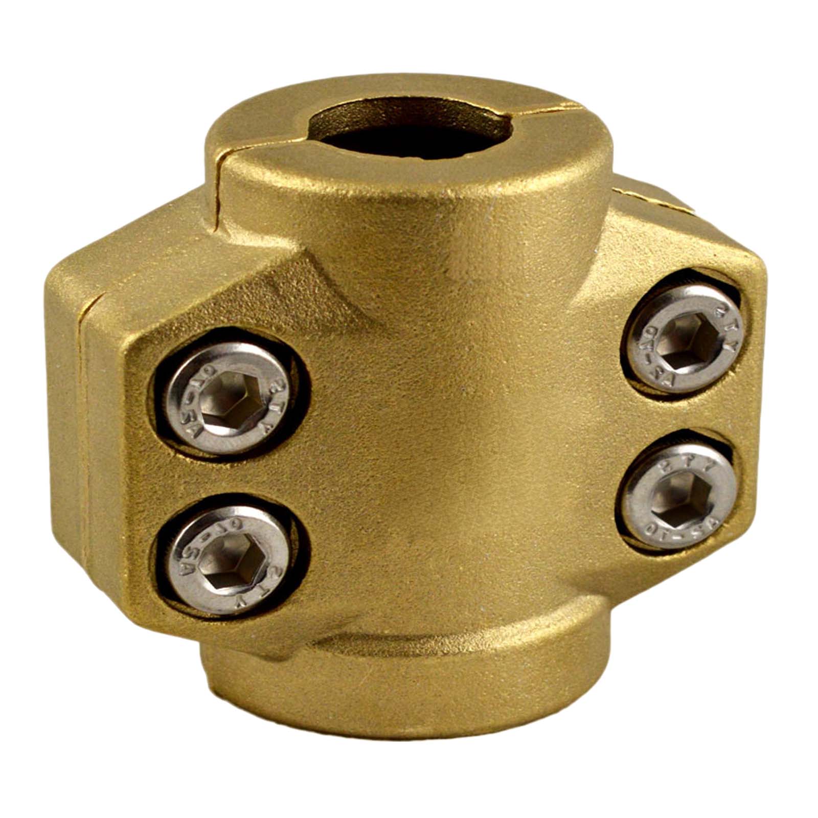 50 x 68 mm Klemmschale Dampfschlaucharmatur Messing - Spannbereich 67 - 69 mm - PN 18 bar