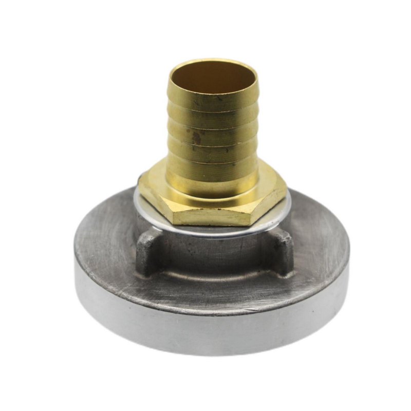 STORZ B DN 75 KA 89 Übergangsstück Adapter -> Tülle Stutzen 75 mm 3" Zoll Messing Pumpen Anschluss
