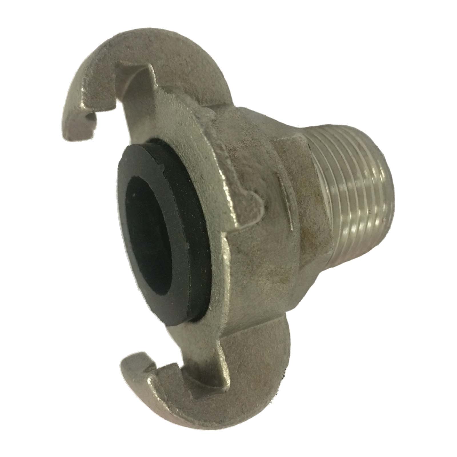 3/4" Klauen Kupplung Edelstahl AISI 304 European Type Abstand 42 mm Außengewinde AG - PN 10 bar
