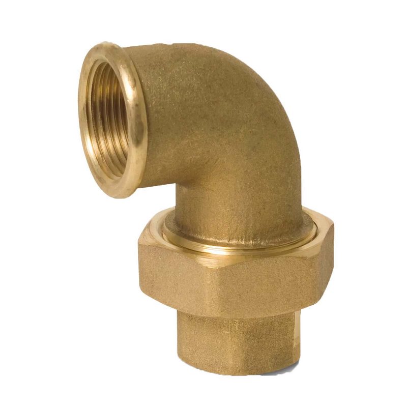 1" Winkelverschraubung 90° Nr. 96 Innen x Innengewinde IG Messing Fittings PN 40 bar