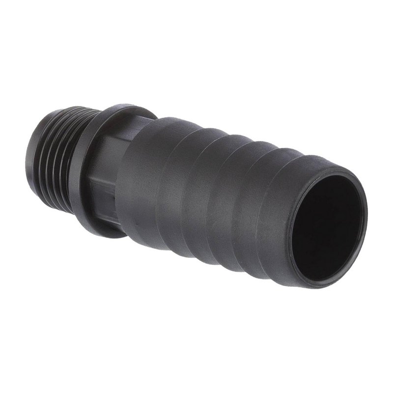 25 mm x 1/2 " PP Gewinde Fitting Schlauch Tülle Stutzen Außengewinde AG - PN 6 bar