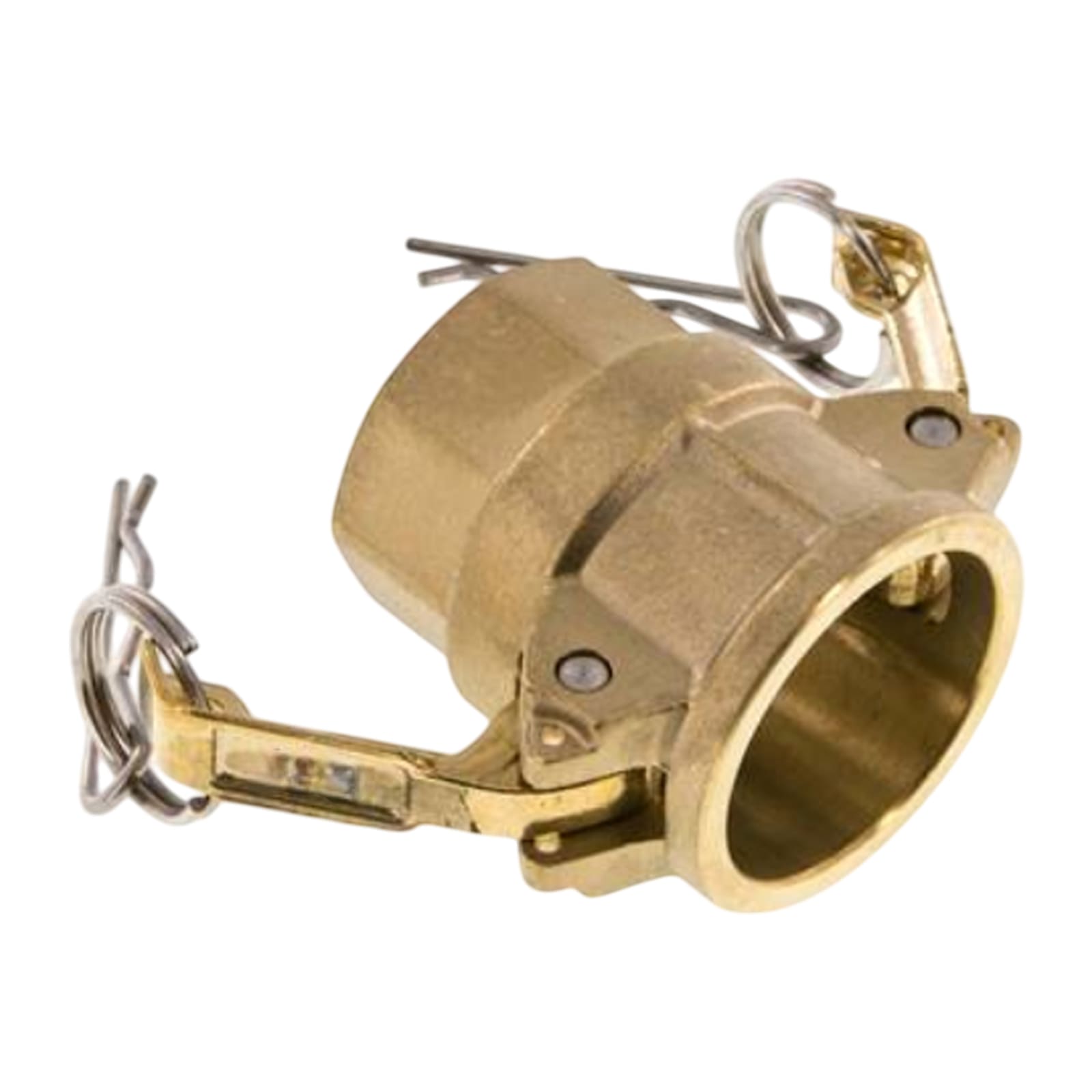 Kamlock Typ D - Mutterteil Messing MS mit Innengewinde (IG) für Stecker 179,9 mm - 6" Zoll DN125 - PN 5 bar