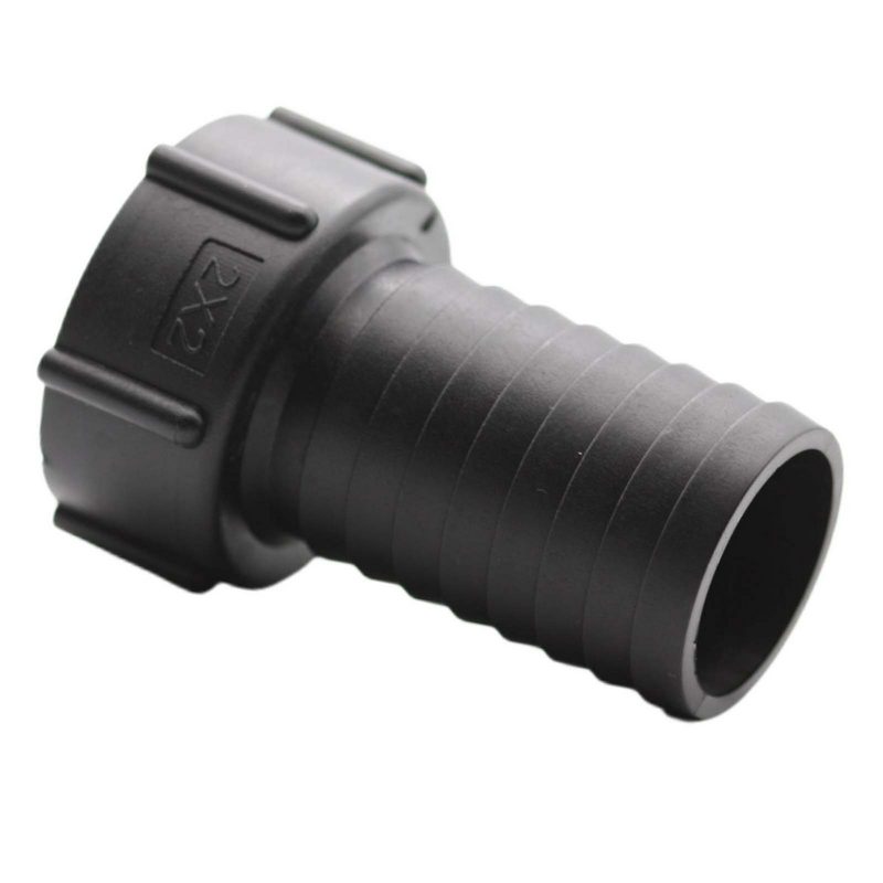 S60 x 6 IBC Adapter Tülle Stutzen 2" (50 mm) Container Fass Tank Zubehör PN 10 bar