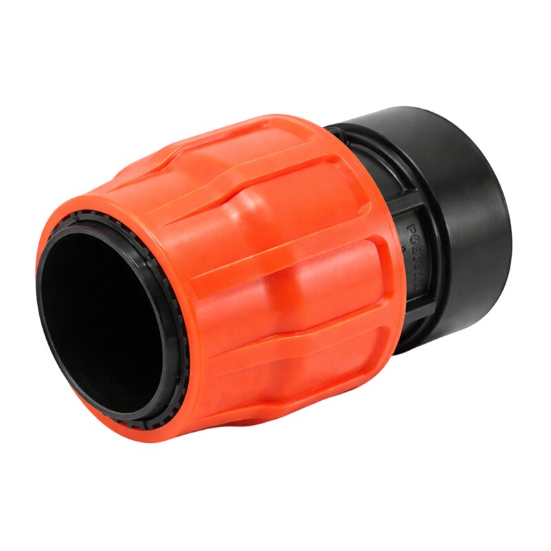 51 mm PE PP Fitting Layflat Klemm Verbinder End Kappe Verschluss Flach Schlauch - PN 10 bar