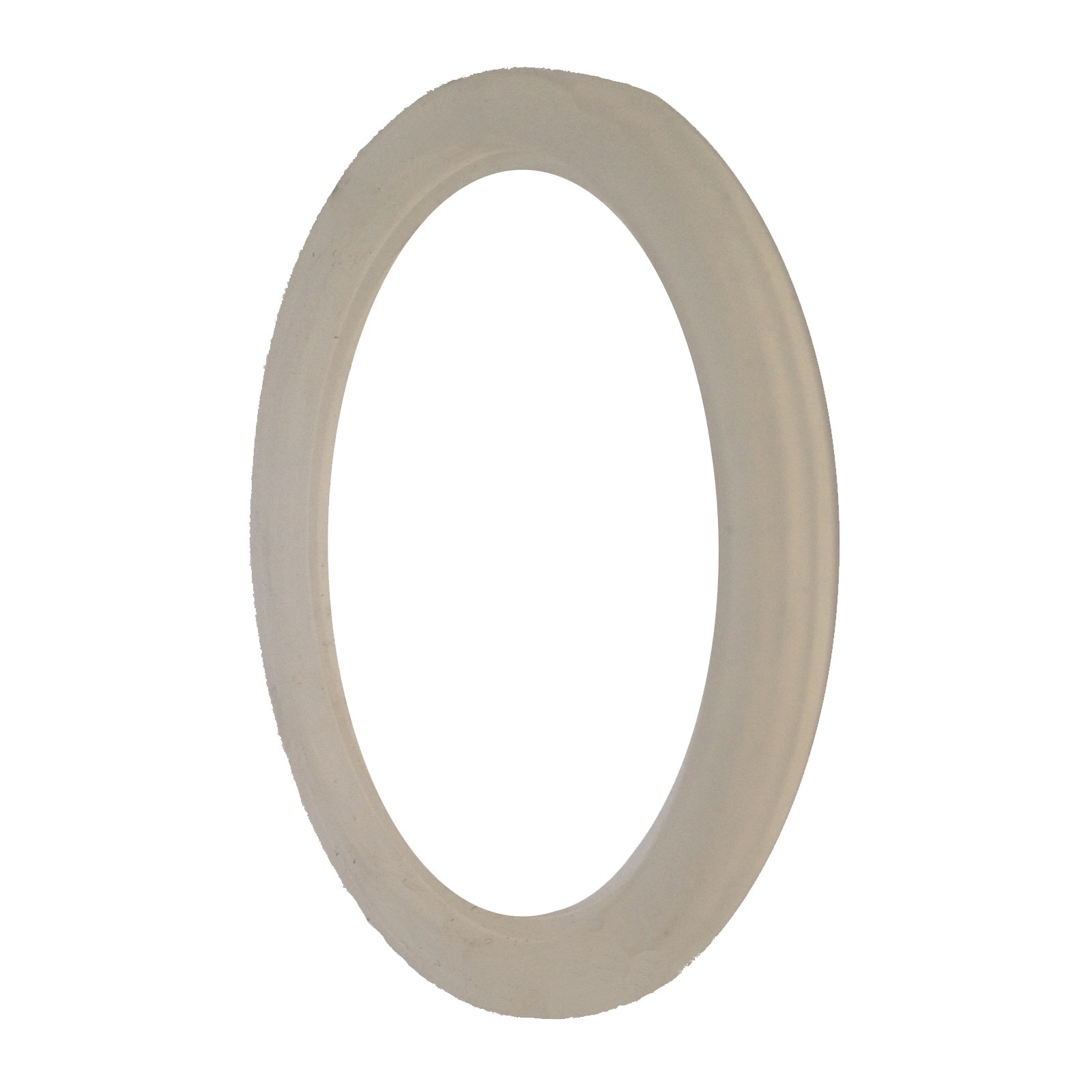 DN 100 Milchrohr DIN 11851 Dichtung Silikon transparent FDA - 104 x 114 x 6 mm