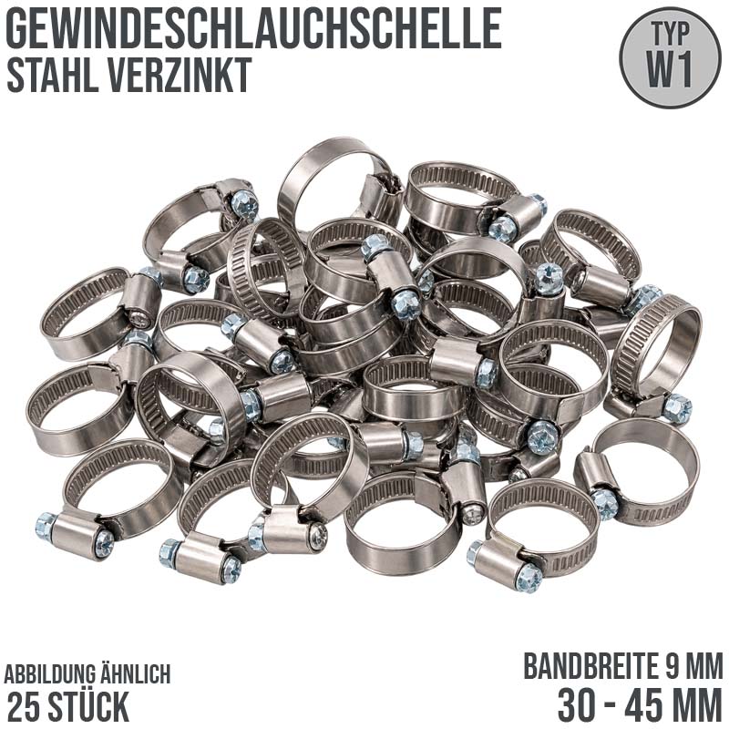 Schlauchschellen in verschiedenen Ausführungen finden Sie in unserem Shop…