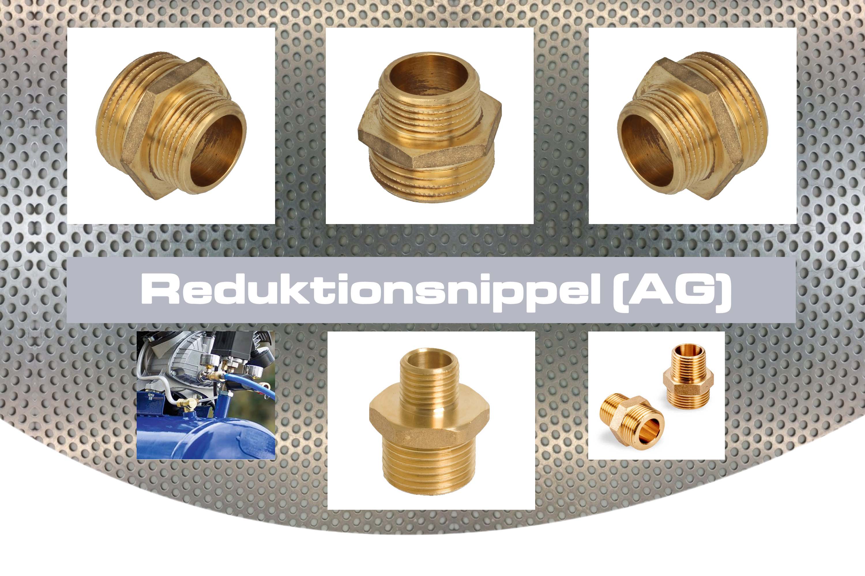 Reduktionsnippel (AG)