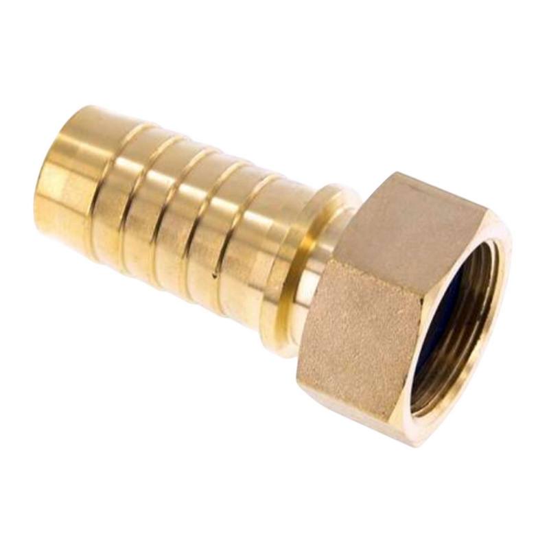 2" x 50 mm Schlauch Tülle Stutzen Innengewinde IG ÜWM Nippel Messing Fitting - PN 18 bar