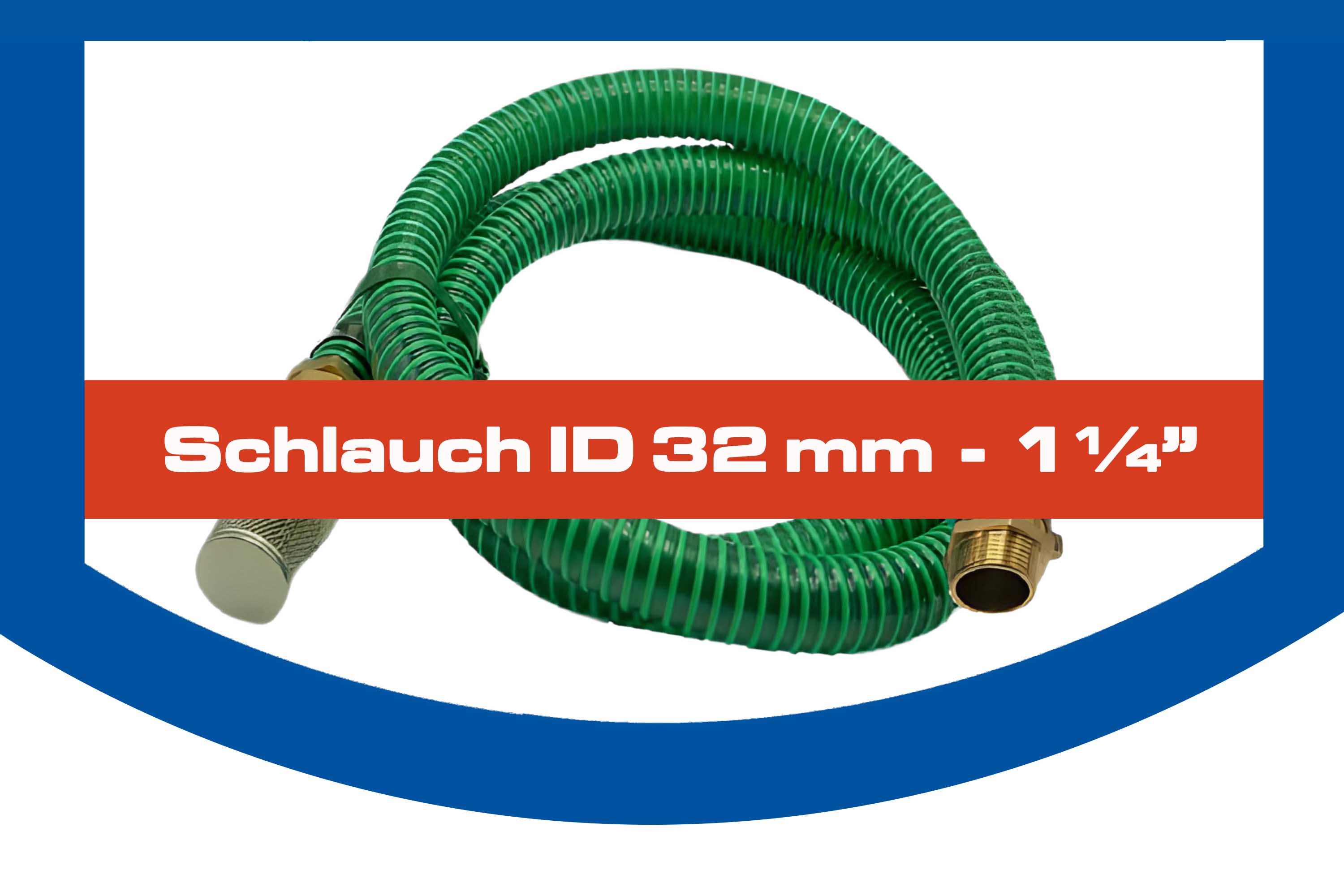 Schlauch ID 32 mm (1 1/4")