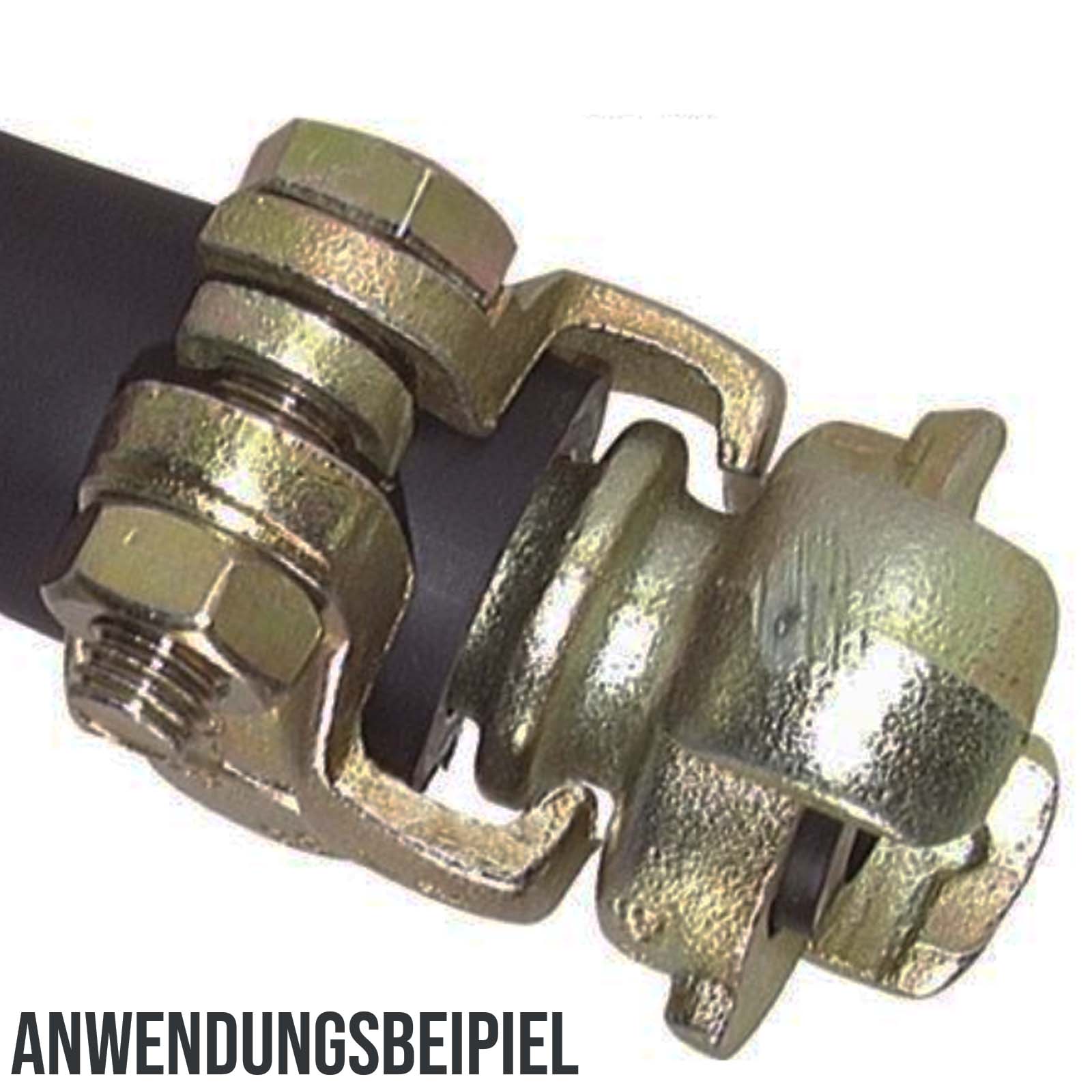 27 - 34 mm Schlauchklemme Klauen Kupplung lose Zugen Sicherungsklaue DIN 200039 Stahl verzinkt