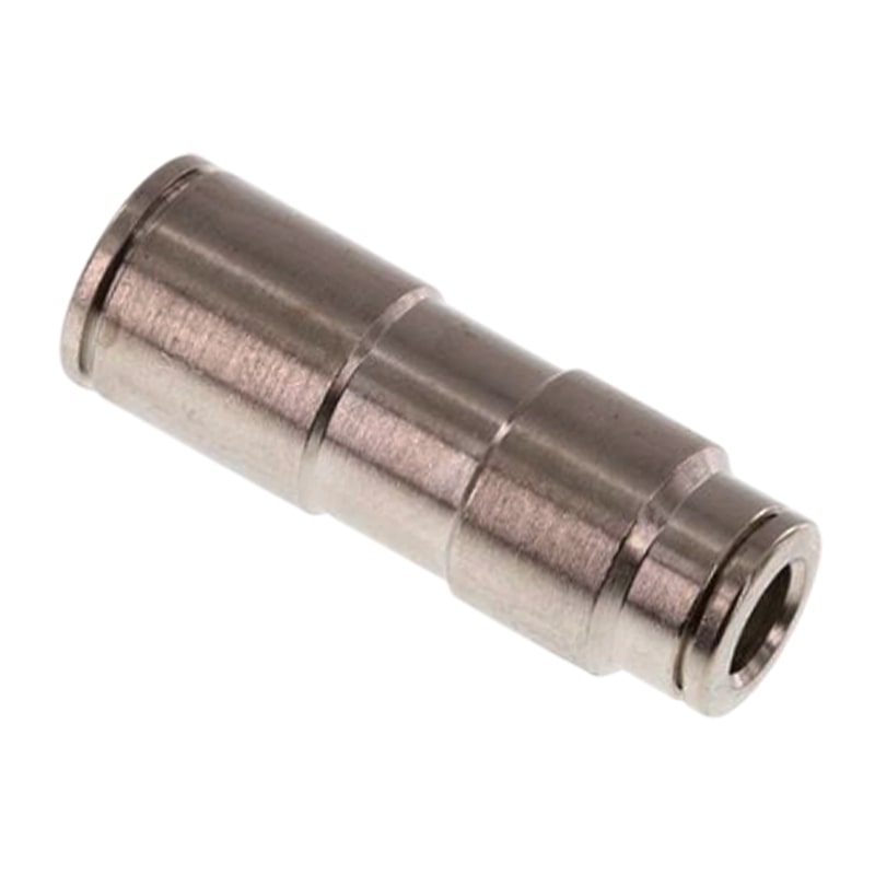 12 -> 10 mm Pneumatik Schnell Steck Verbinder IQS gerade reduziert MSV Messing PA PU Schlauch - PN 16 bar
