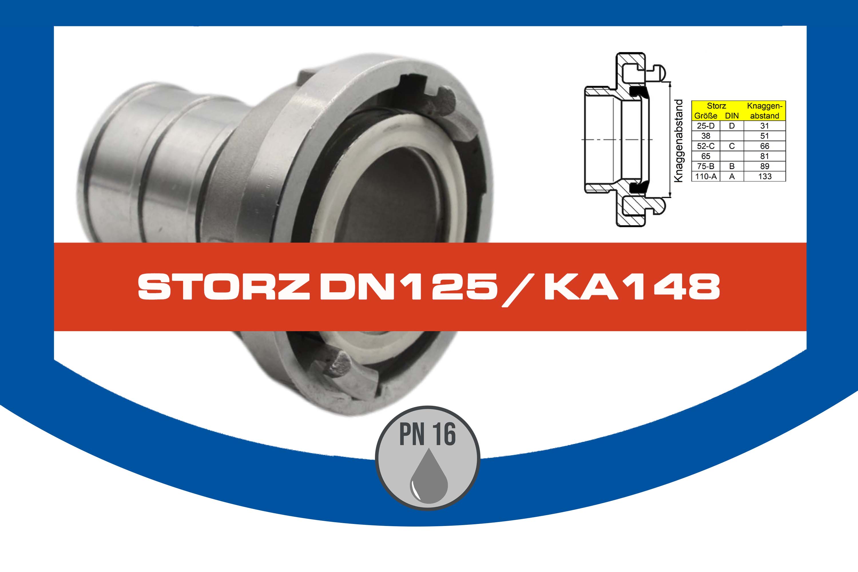 STORZ DN125 /  KA148