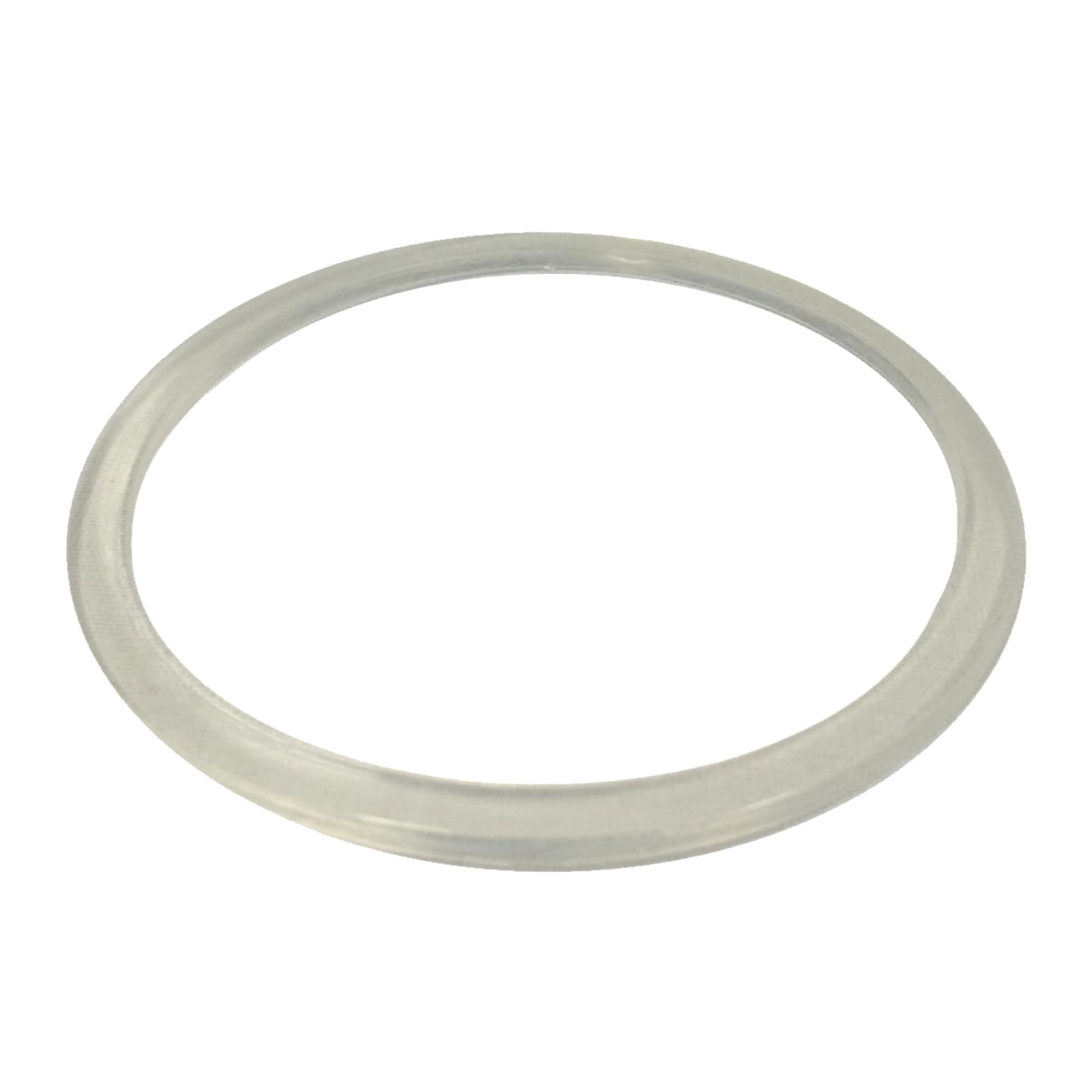 4" Zoll Gewindedichtung EN 14420 Silikon transparent FDA EU 1935/2004 DN 100