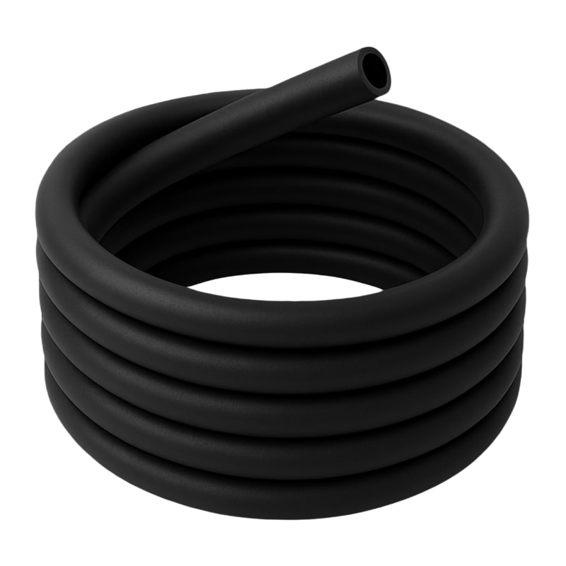16 x 12 mm Polyamid PA Pneumatik Schlauch schwarz - PN 19 bar - 25 m