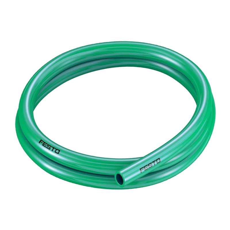 12 x 8 mm TPE Kunststoff Pneumatik Druckluft Wasser Schlauch PUN-V0-C grün UL94 (525448) - PN 10 bar