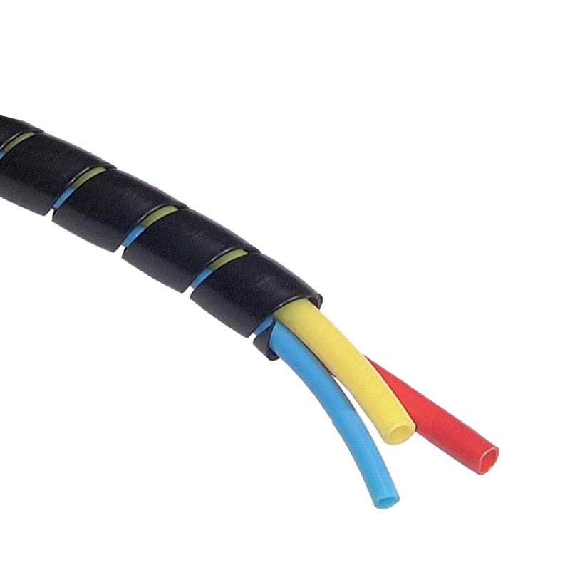 100 x 111 mm HD-PE Scheuer Schutz Bündel Schlauch extrudiert schwarz
