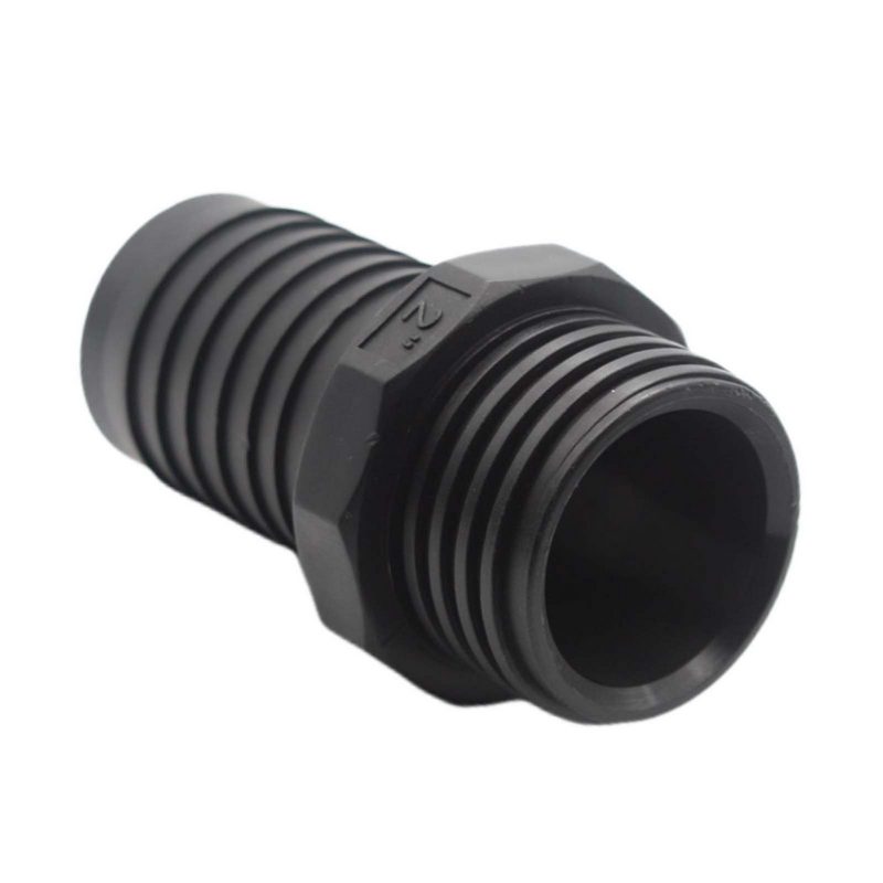 S60 x 6 IBC Adapter (AG) auf Tülle Stutzen drehbar 2" (50 mm) Container Fass Tank Zubehör PN 10 bar