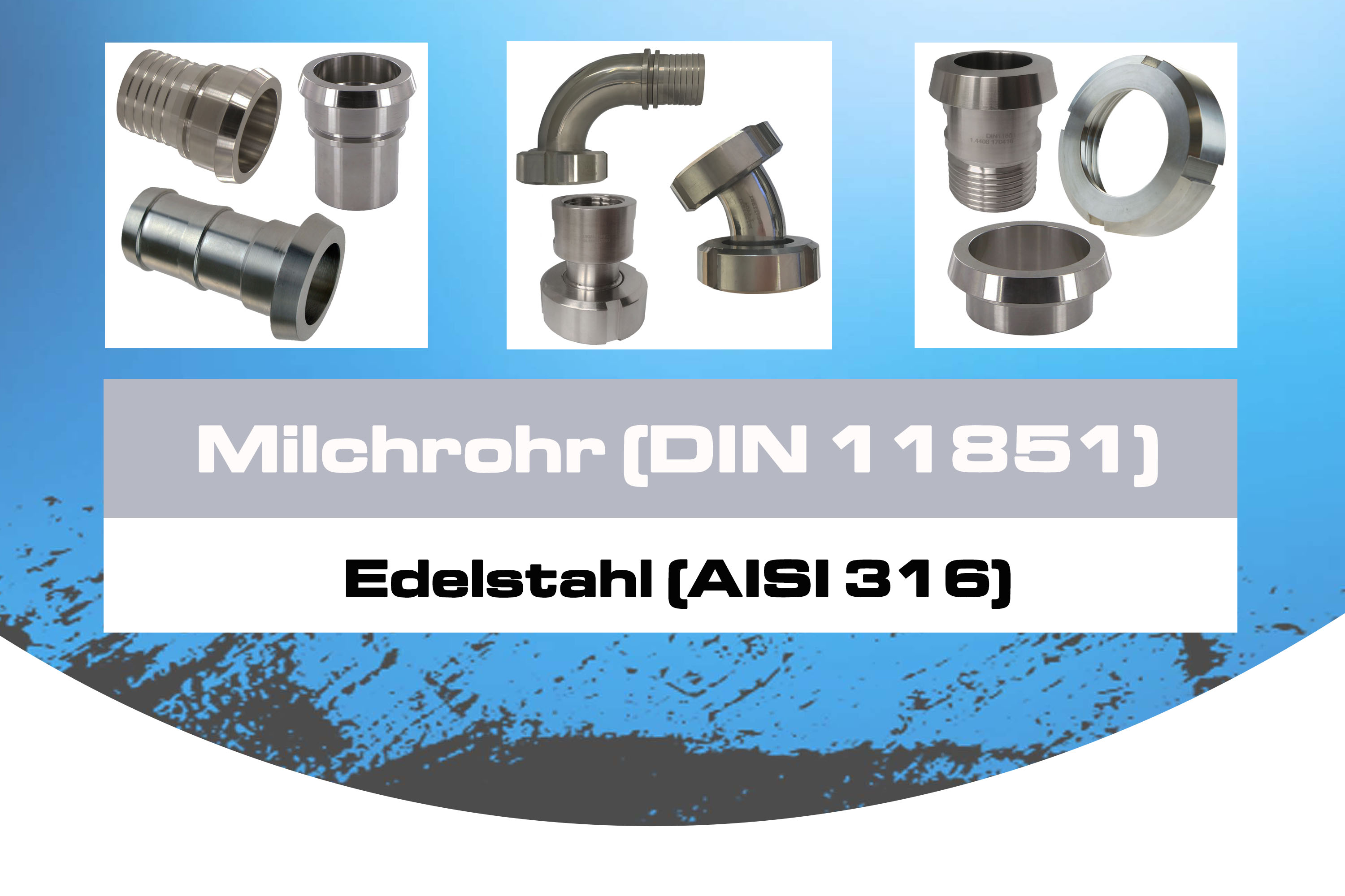Milchrohr (DIN 11851)