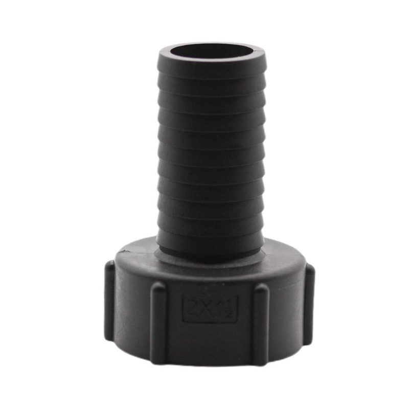 S60 x 6 IBC Adapter Tülle Stutzen drehbar 1 1/2" (38 mm) Container Fass Tank Zubehör PN 10 bar