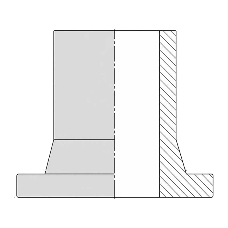 90 mm AD PE100 Elektro Schweiß Fitting Bundbuchse Stutzen SDR 11 DVGW schwarz