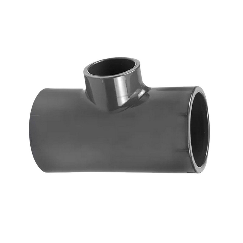 250 x 200 x 250 mm VDL PVC Klebe Fitting T-Stück 90° Winkel reduziert Muffe Verbinder - PN 10 bar
