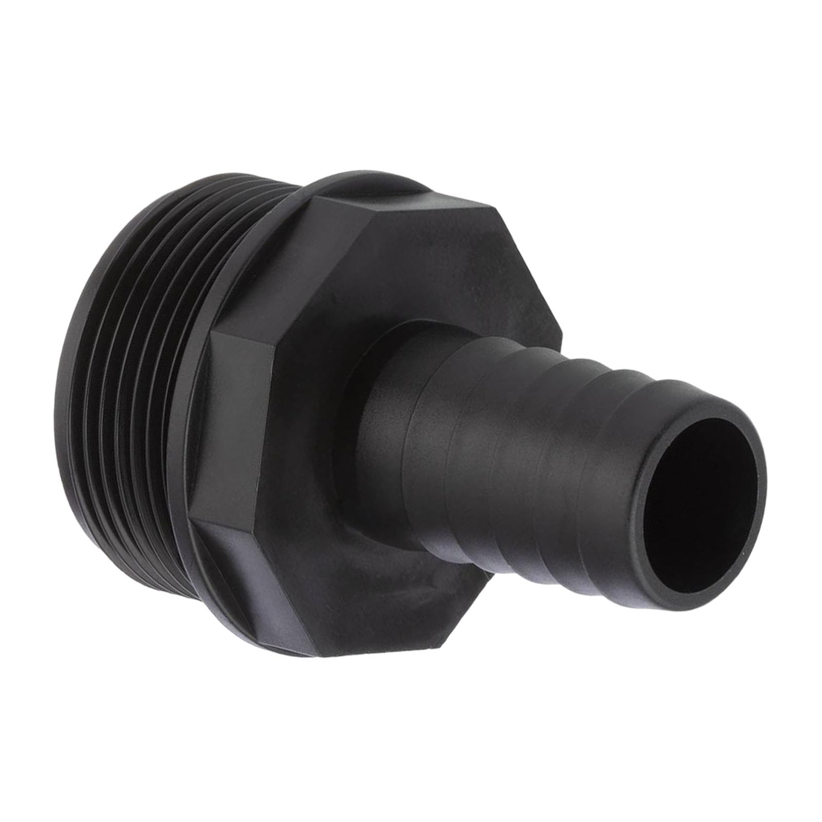 25 mm x 1 1/2 " PP Gewinde Fitting Schlauch Tülle Stutzen Außengewinde AG - PN 6 bar