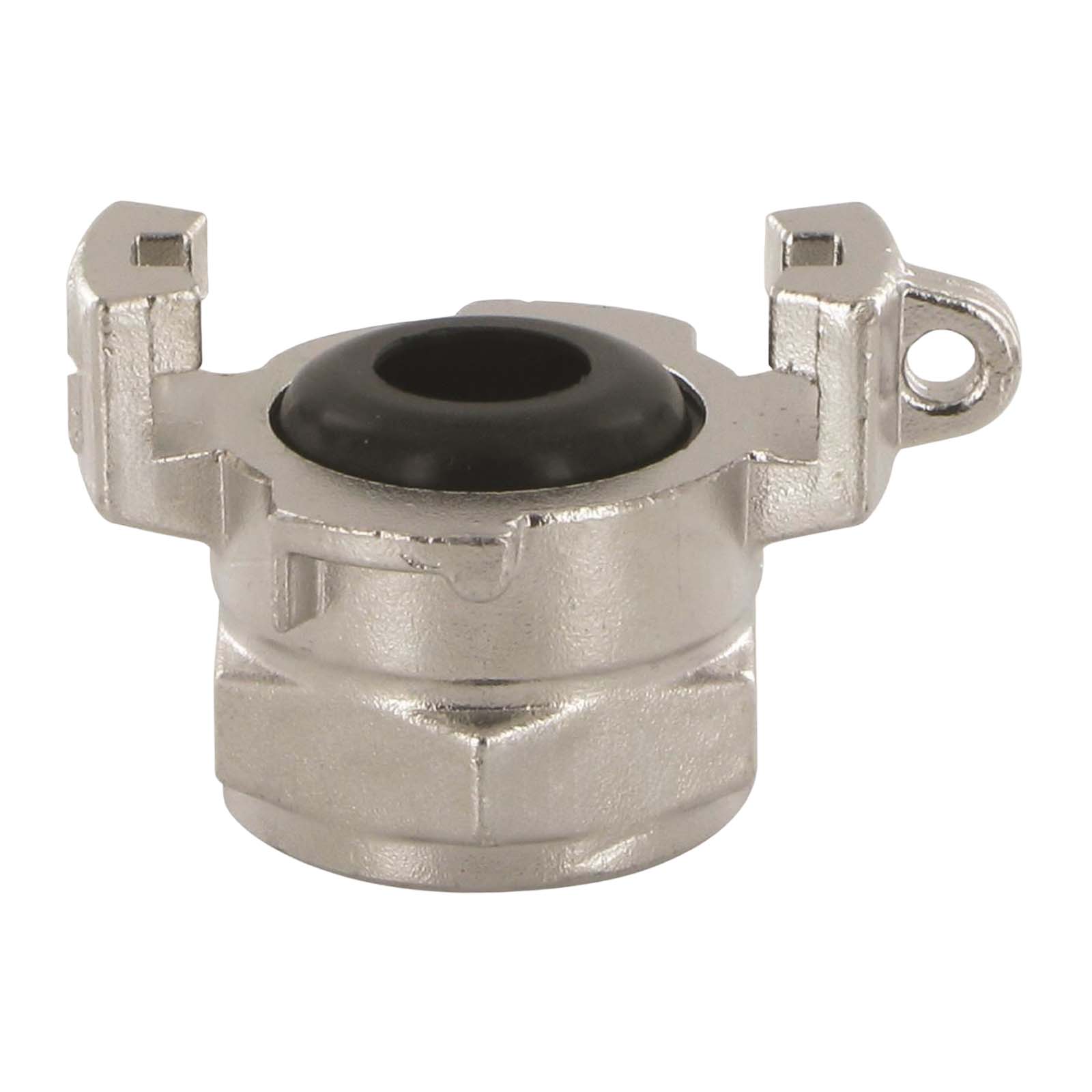 1/2" Pressluft Klauen Kupplung Express Edelstahl AISI 316 Abstand 41 mm BSPP Innengewinde IG - PN 10 bar