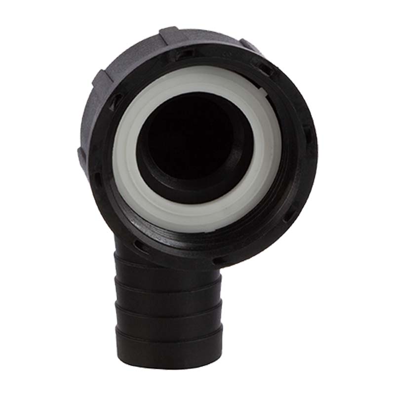 50 mm x 2 " PP Gewinde Fitting Winkel 90° Schlauch Tülle Stutzen ÜWM Innengewinde IG - PN 6 bar