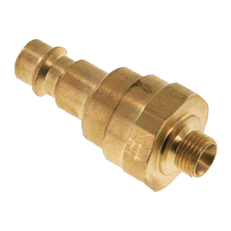 1/2 " Druckluft Stecker Nippel Einsteck Anschluss NW 7,2 mit Außengewinde (AG) Rückschlagventil