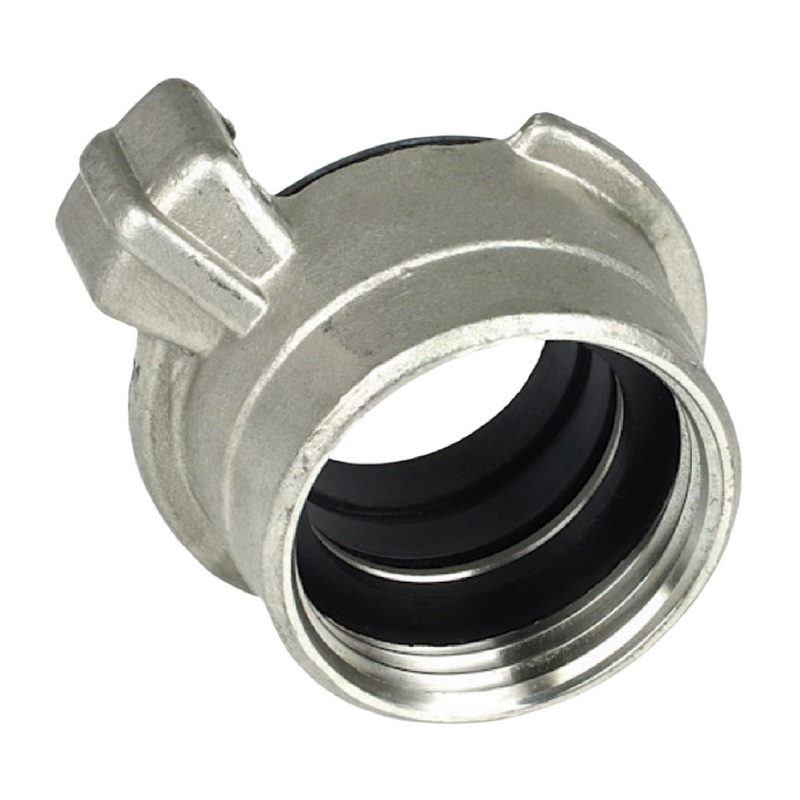3/4" Edelstahl AISI 316 Schlauch Schnell Kupplung Innengewinde IG  (GEKA kompatibel) - PN 12 bar