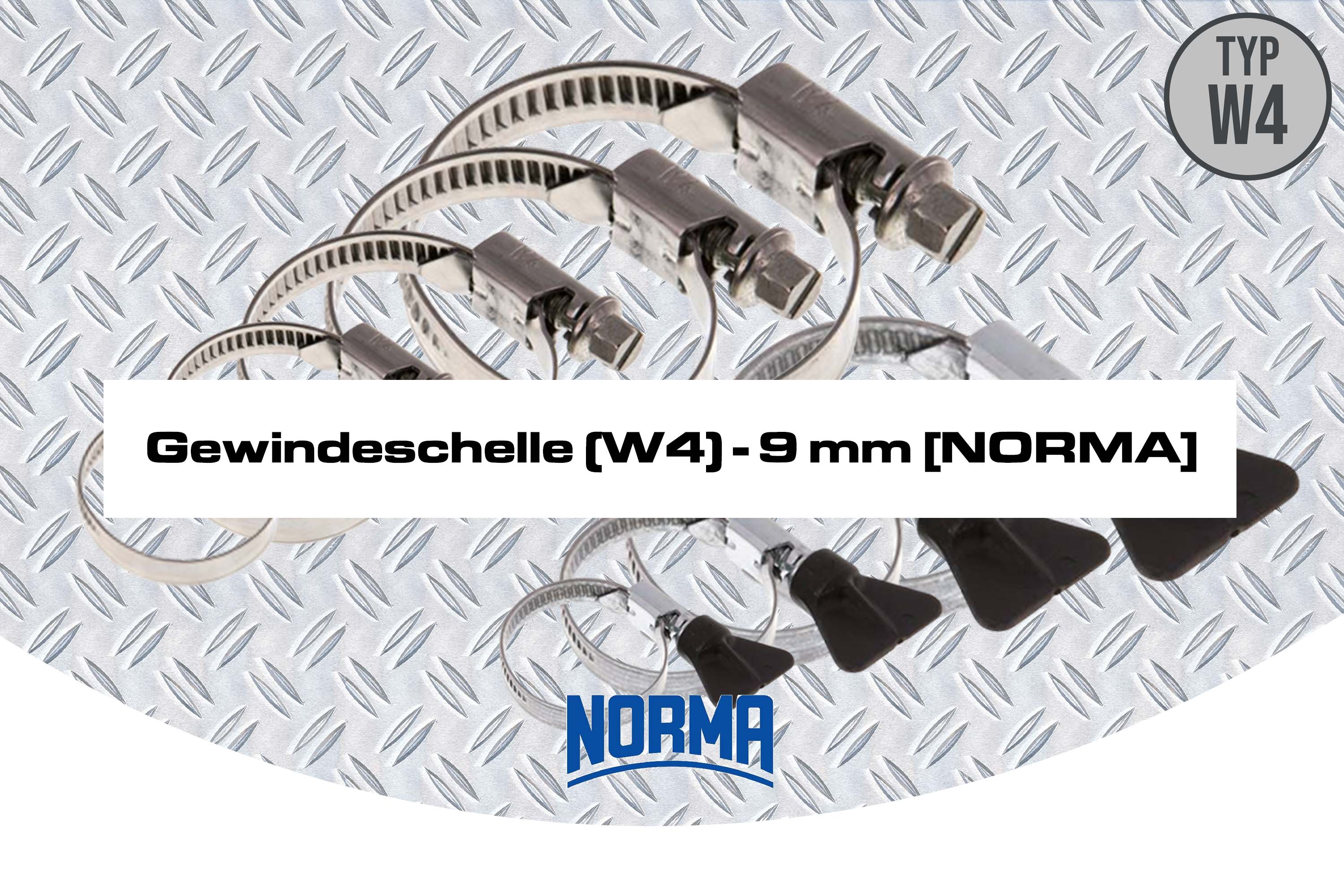 Gewindeschelle (W4) - 9 mm [NORMA]