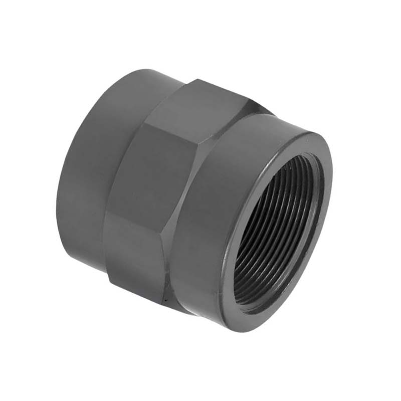 20 mm VDL PVC Klebe Fitting Gewinde Muffe Verbinder 20 mm x 3/8" - PN 16 bar