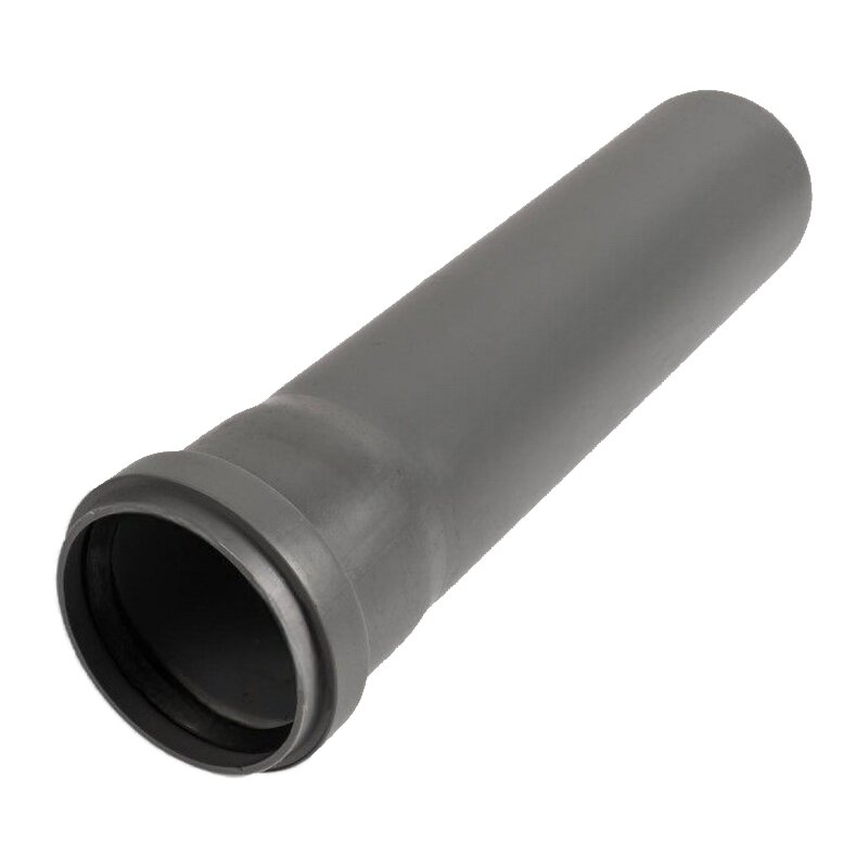 40 mm PP Abfluß Abwasser HT KG Rohr grau - 0,15 m Fixlänge
