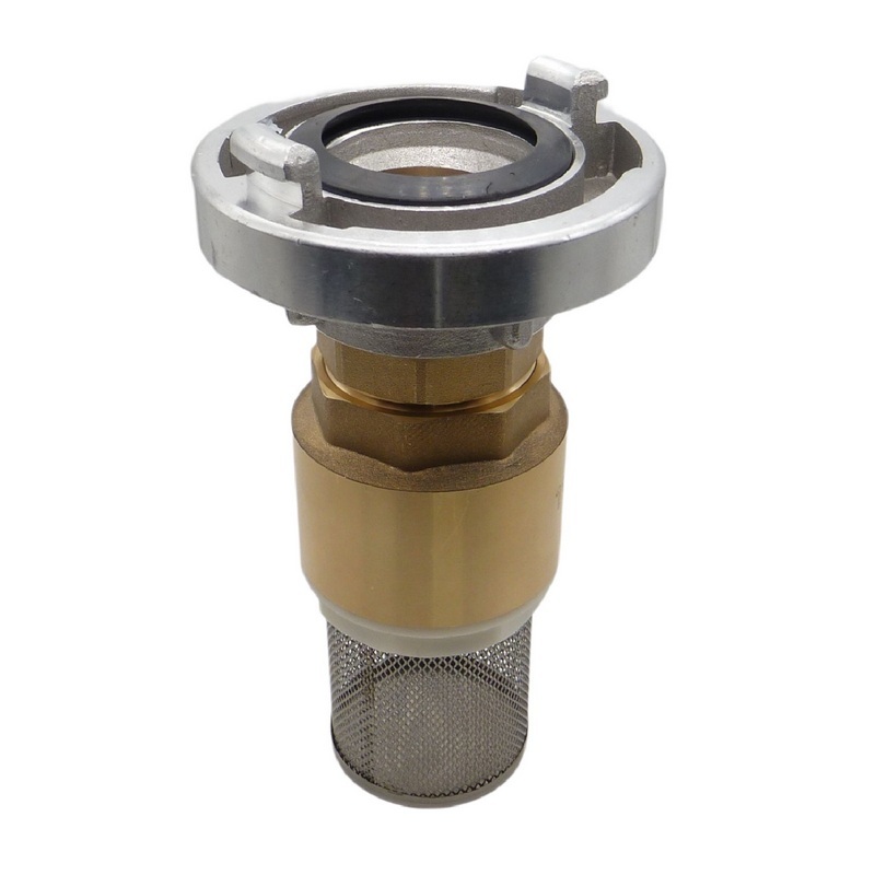 STORZ B DN 75 KA 89 Fuß Rückschlag Ansaug Ventil 3" Zoll Messing Pumpen Anschluss