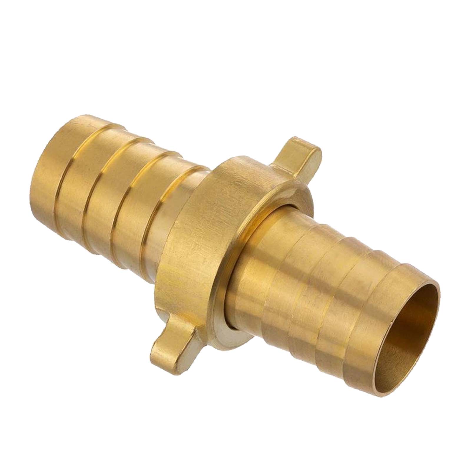 13 mm Schlauch Verschraubung Flachdichtung Anschluß Tülle Messing Fittings - PN 10 bar