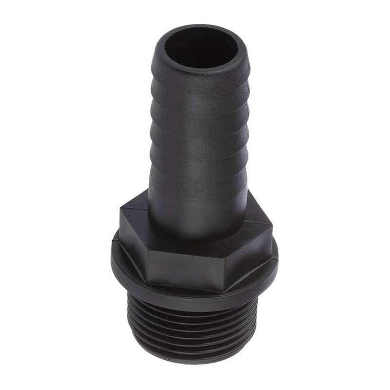 20 mm x 3/4 " PP Gewinde Fitting Schlauch Tülle Stutzen Außengewinde AG - PN 6 bar