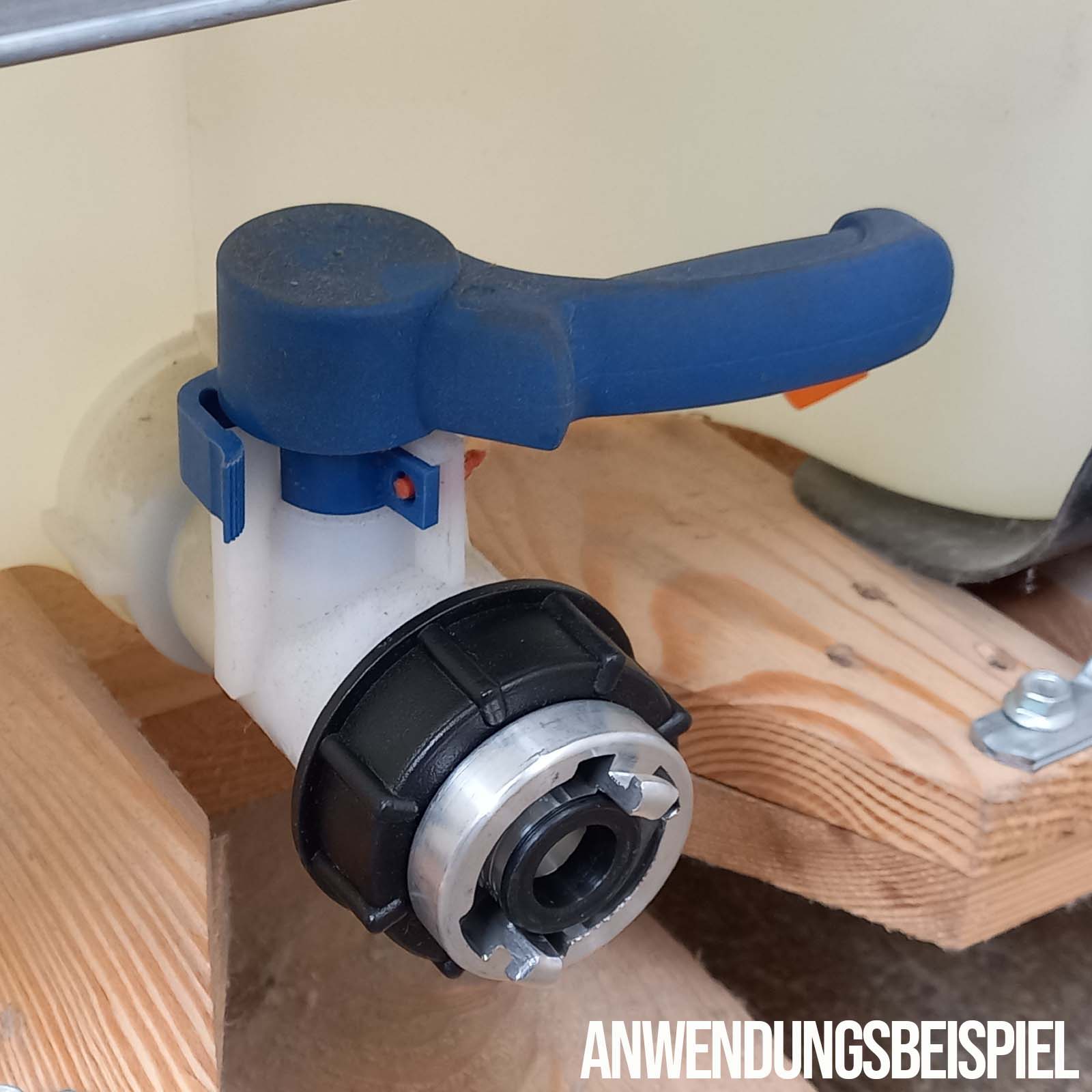 S60 x 6 IBC Adapter auf STORZ D DN25 KA31 Übergangsstück Pumpenanschluß Container Tank Zubehör
