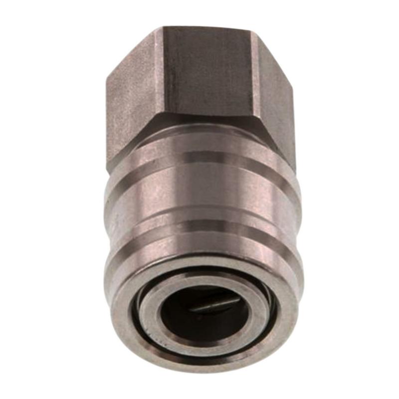3/8" Druckluft Kupplung Dose Schnell Edelstahl NW 7,2 mit Innengewinde IG - PN 35 bar