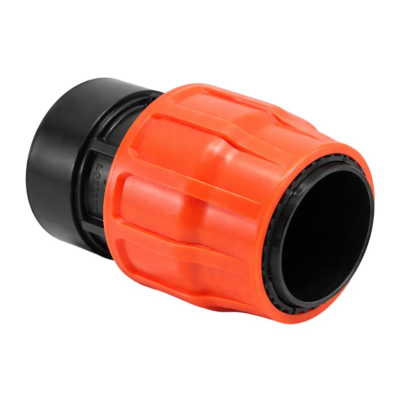 51 mm PE PP Fitting Layflat Klemm Verbinder End Kappe Verschluss Flach Schlauch - PN 10 bar
