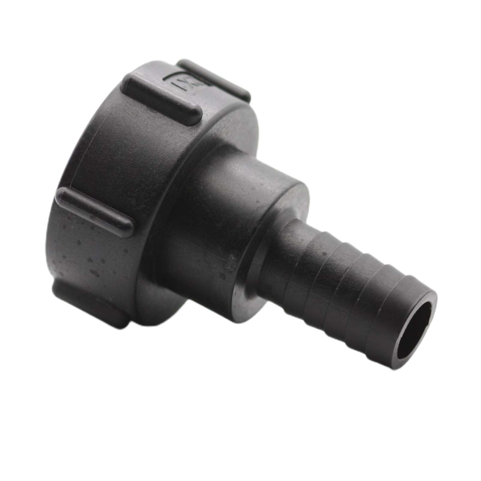 S60 x 6 IBC Adapter Tülle Stutzen drehbar 1 1/2" (38 mm) Container Fass Tank Zubehör PN 10 bar