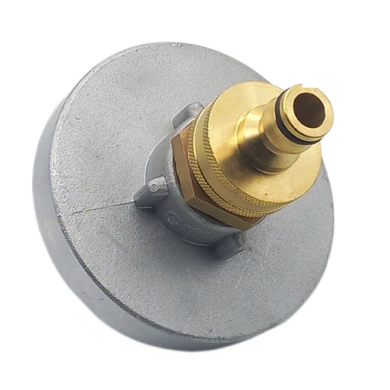 STORZ C DN 52 KA 66 Übergangsstück Adapter -> Click-Anschluss Quick-Connect Messing Pumpen Anschluss