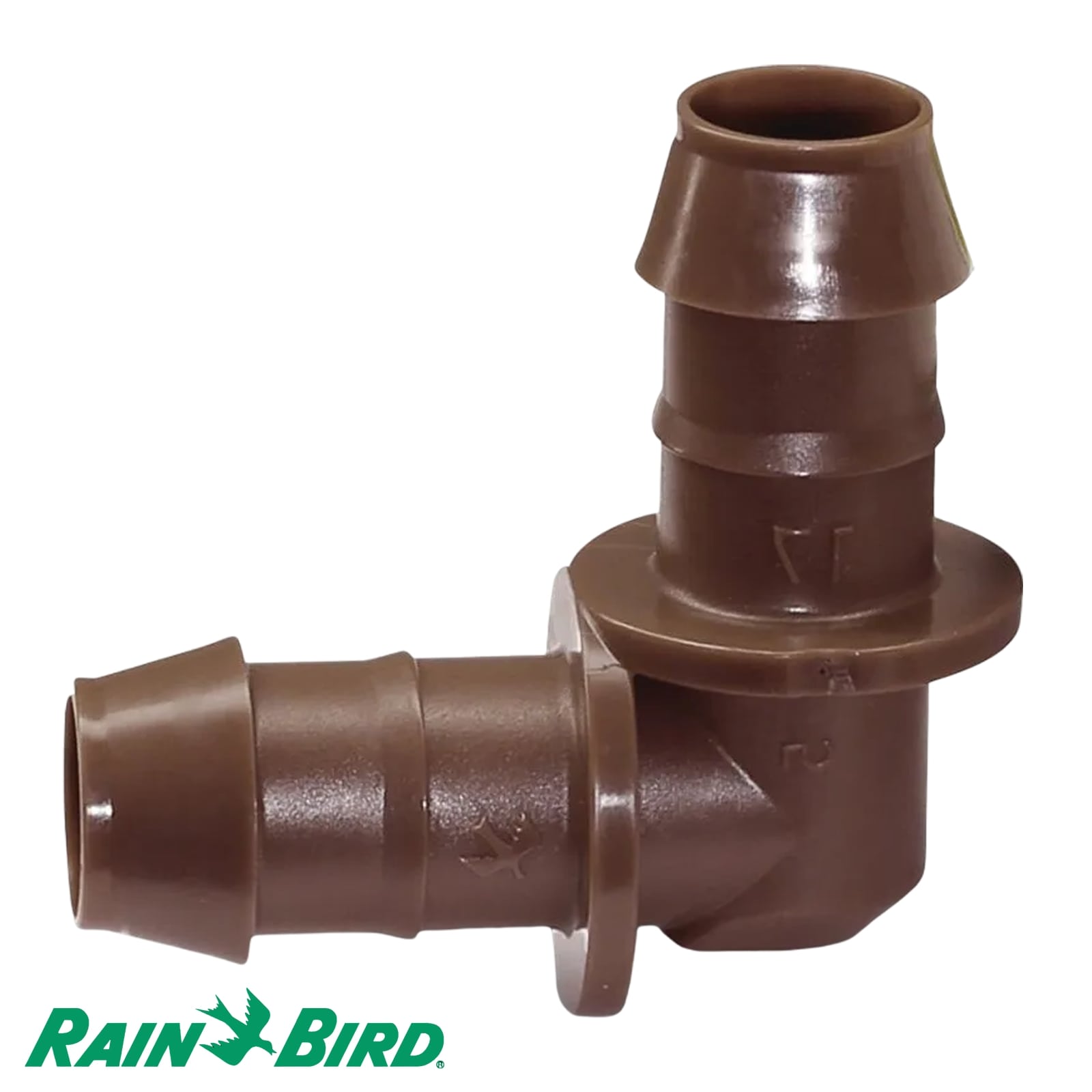 17 mm Rain Bird Winkel 90° Kunststoff Tülle Tropf Fitting braun Typ XFF17 - PN 3,5 bar