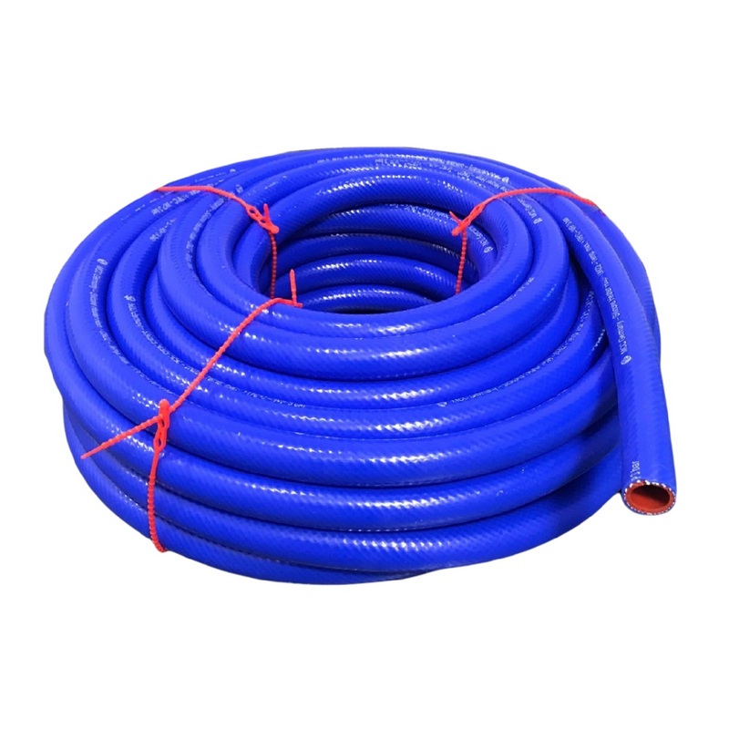 10 x 18 mm Kühlerschlauch Silikon LLK Ladeluft Kühlmittel Schlauch blau/rot PN 5 bar - 25 m