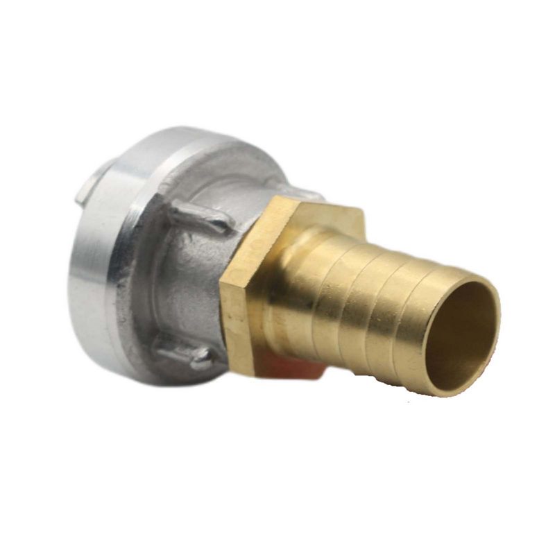 STORZ D DN 25 KA 31 Übergangsstück Adapter -> Tülle Stutzen 25mm 1" Zoll Messing Pumpen Anschluss